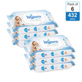 Wypura Ultra Soft Wipes – Clean, Care & Comfort in Every Swipe (pack of 6 with lid )